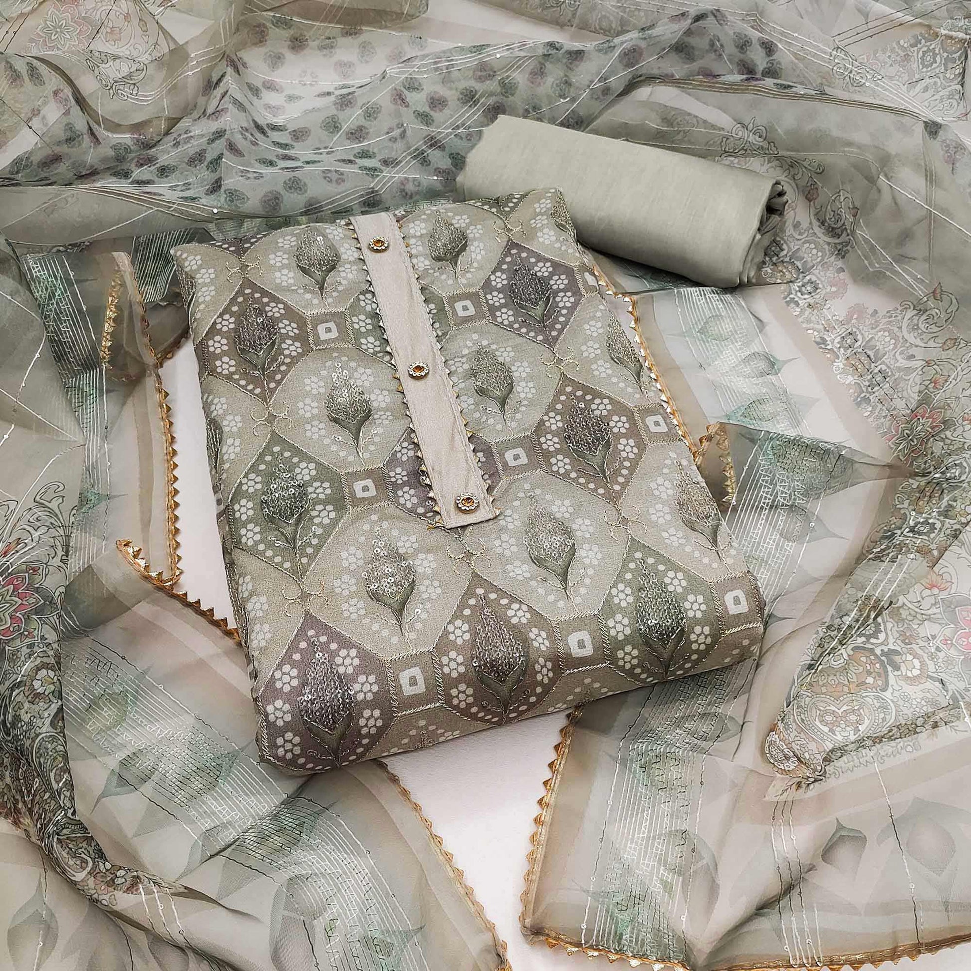 green-embroidered-with-printed-organza-dress-material