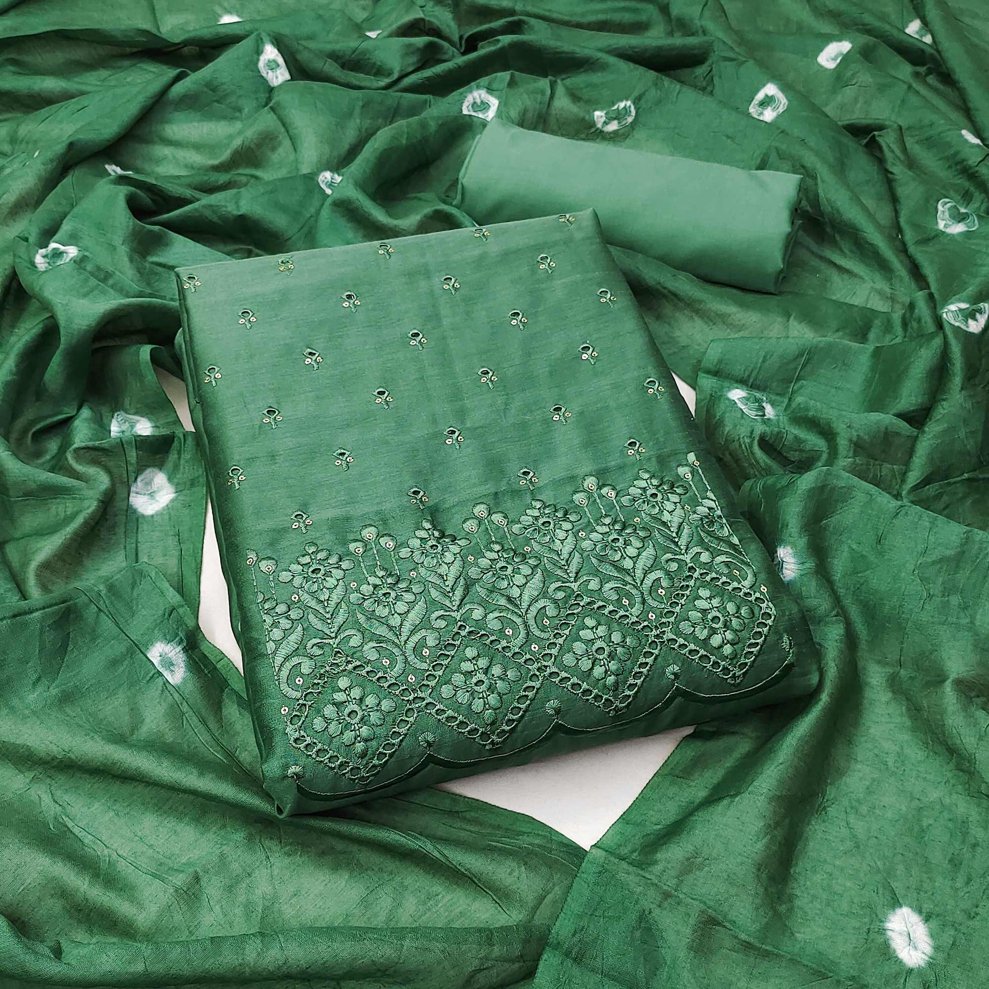 green-embroidered-cotton-blend-dress-material