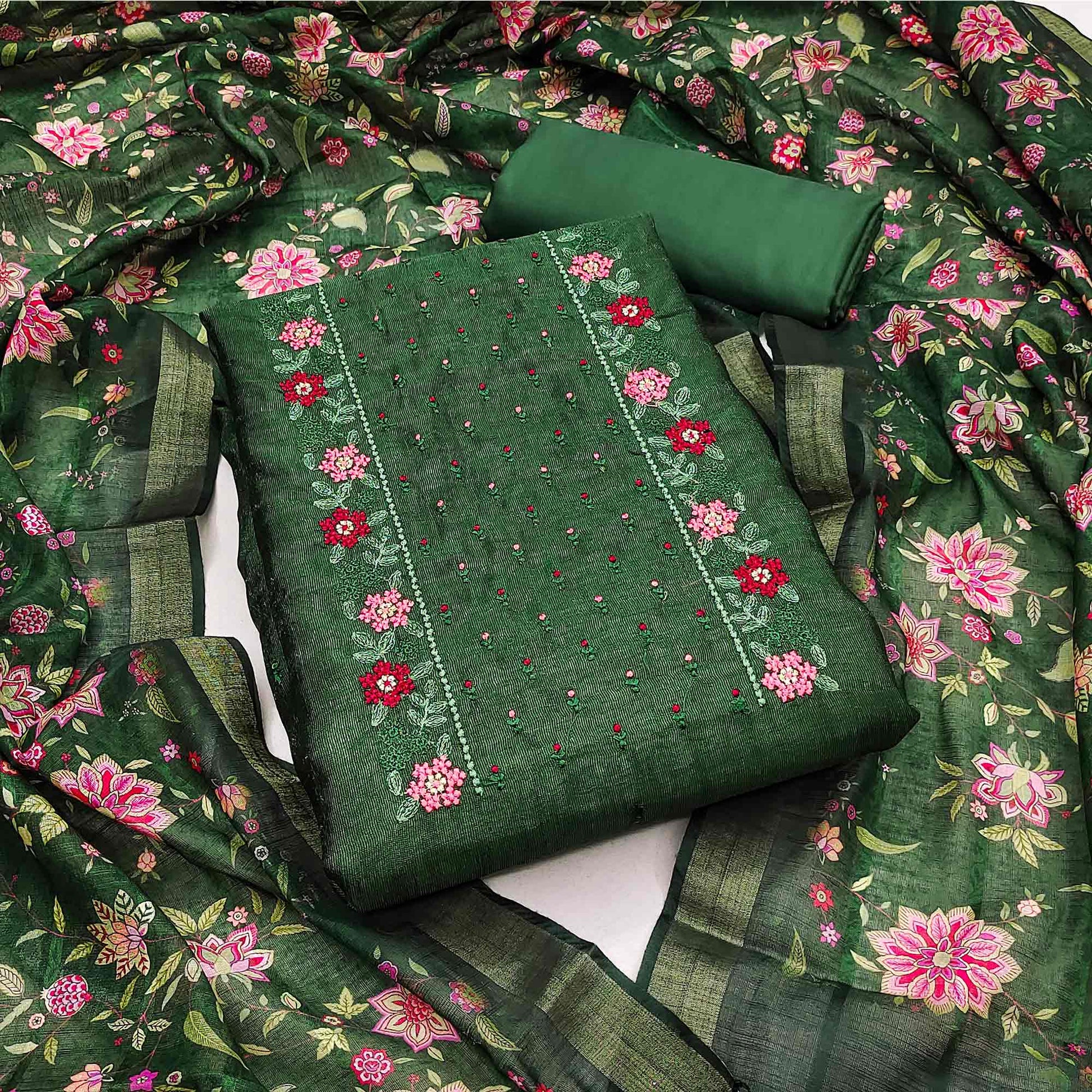 green-embroidered-vichitra-silk-dress-material-2