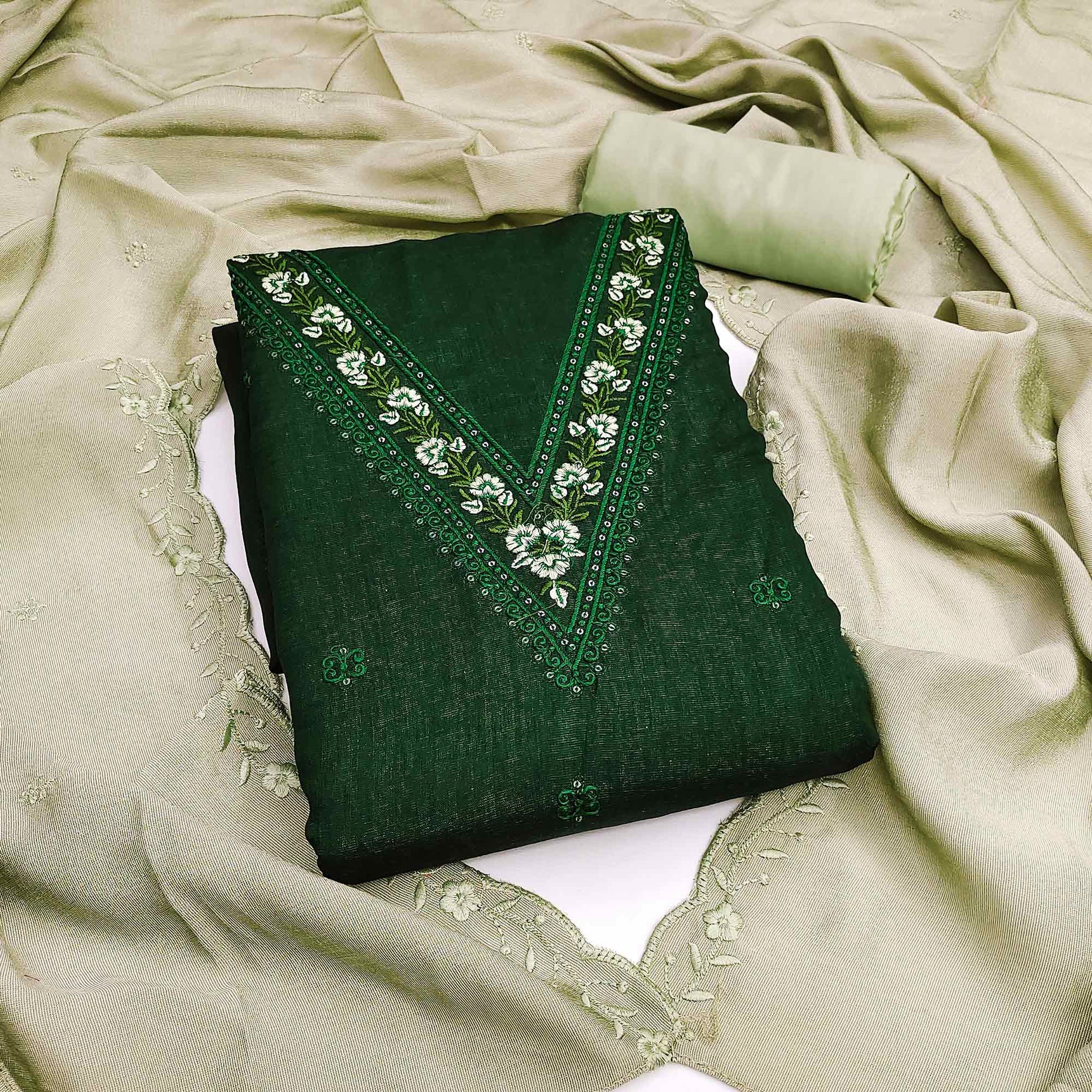 green-floral-embroidered-vichitra-silk-dress-material-10