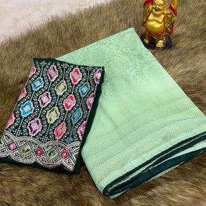 green-floral-printed-georgette-saree-23