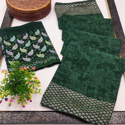 green-abstract-printed-georgette-saree