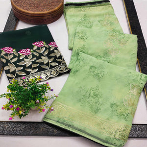 green-floral-printed-georgette-saree-28