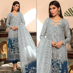 grey-blue-floral-embroidered-organza-semi-stitched-pakistani-suit