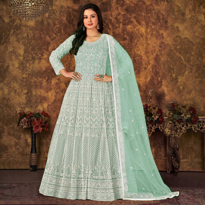 green-floral-embroidered-net-semi-stitched-anarkali-suit-1