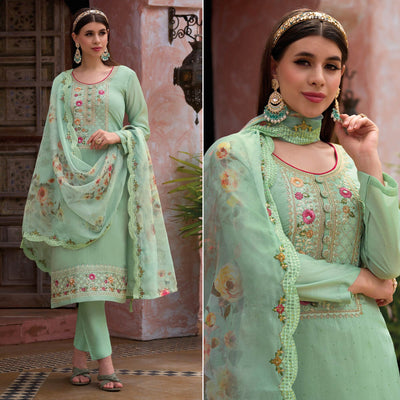 green-floral-embroidered-viscose-semi-stitched-suit