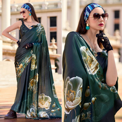 green-digital-printed-pure-satin-saree-1