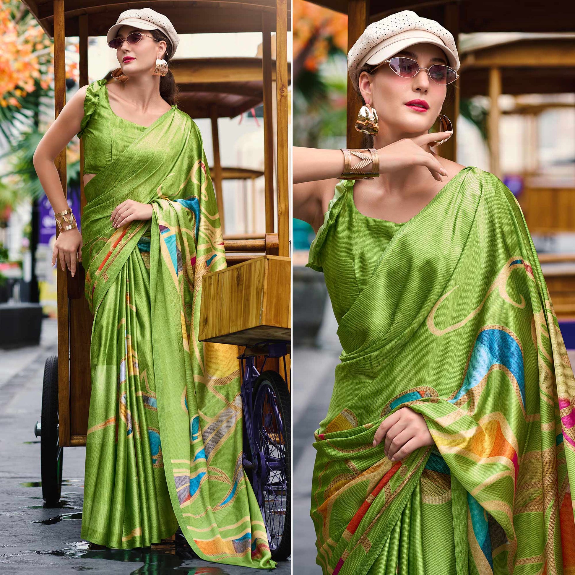 green-digital-printed-pure-satin-saree-21