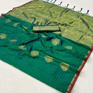 green-zari-work-woven-mulberry-silk-saree