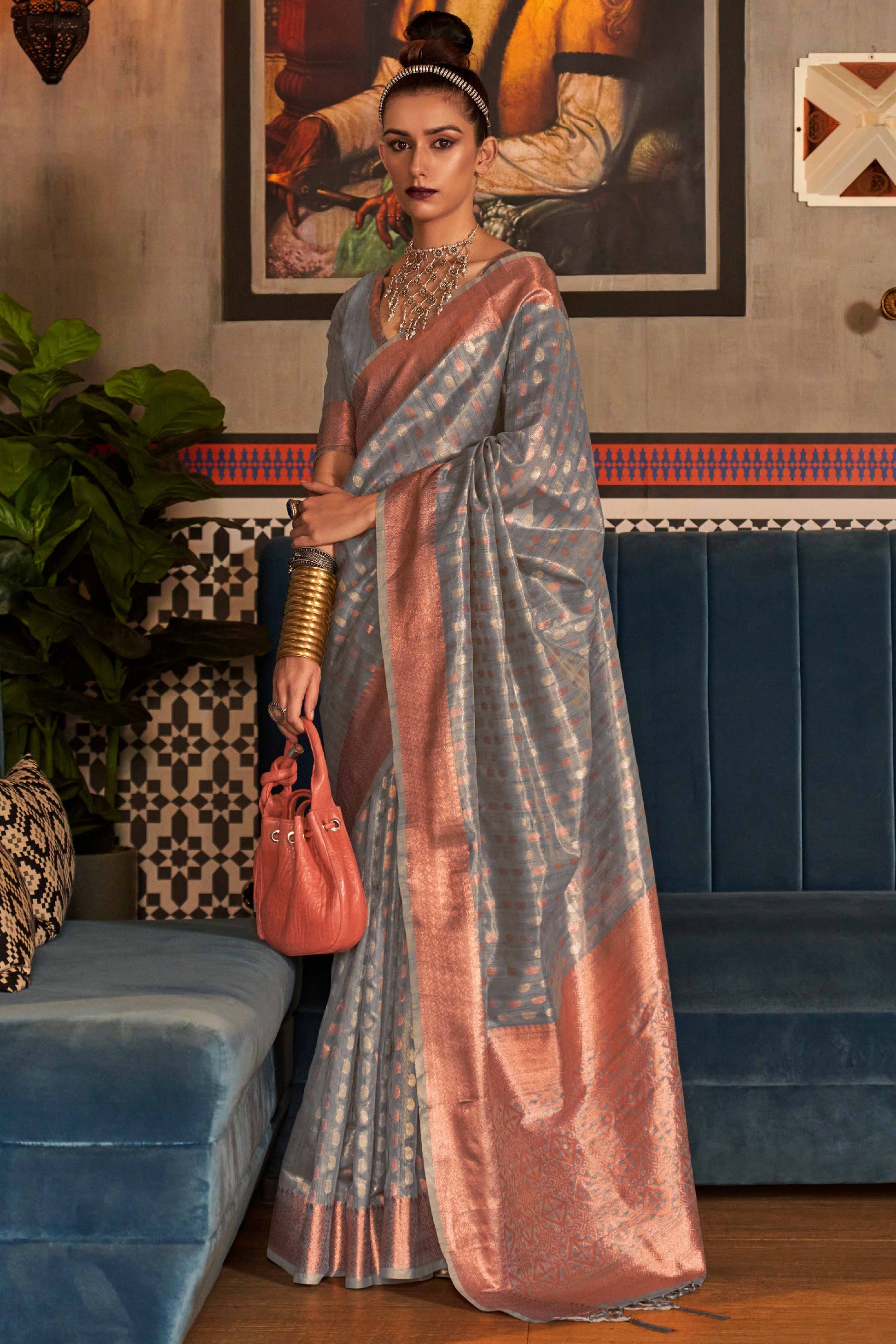 grey-handloom-zari-woven-tissue-saree