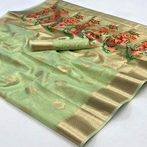 green-woven-tissue-paithani-saree
