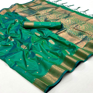 grey-woven-cotton-silk-saree-with-tassels-4