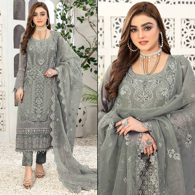 green-floral-embroidered-georgette-semi-stitched-pakistani-suit-8