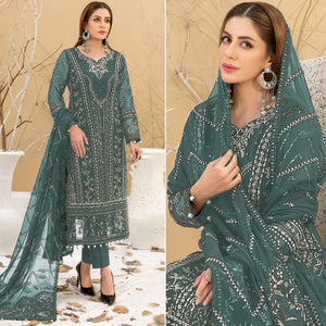 green-floral-embroidered-georgette-semi-stitched-pakistani-suit-7