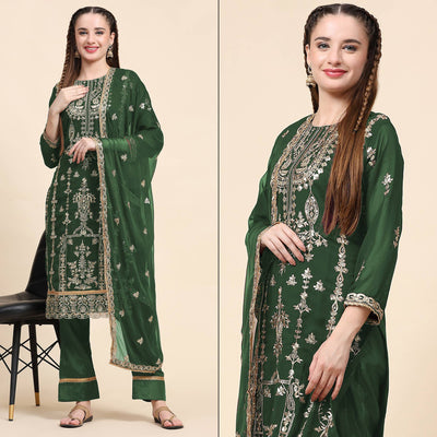 green-sequins-embroidered-georgette-semi-stitched-pakistani-suit
