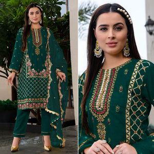 green-floral-sequins-embroidered-georgette-semi-stitched-pakistani-suit-1