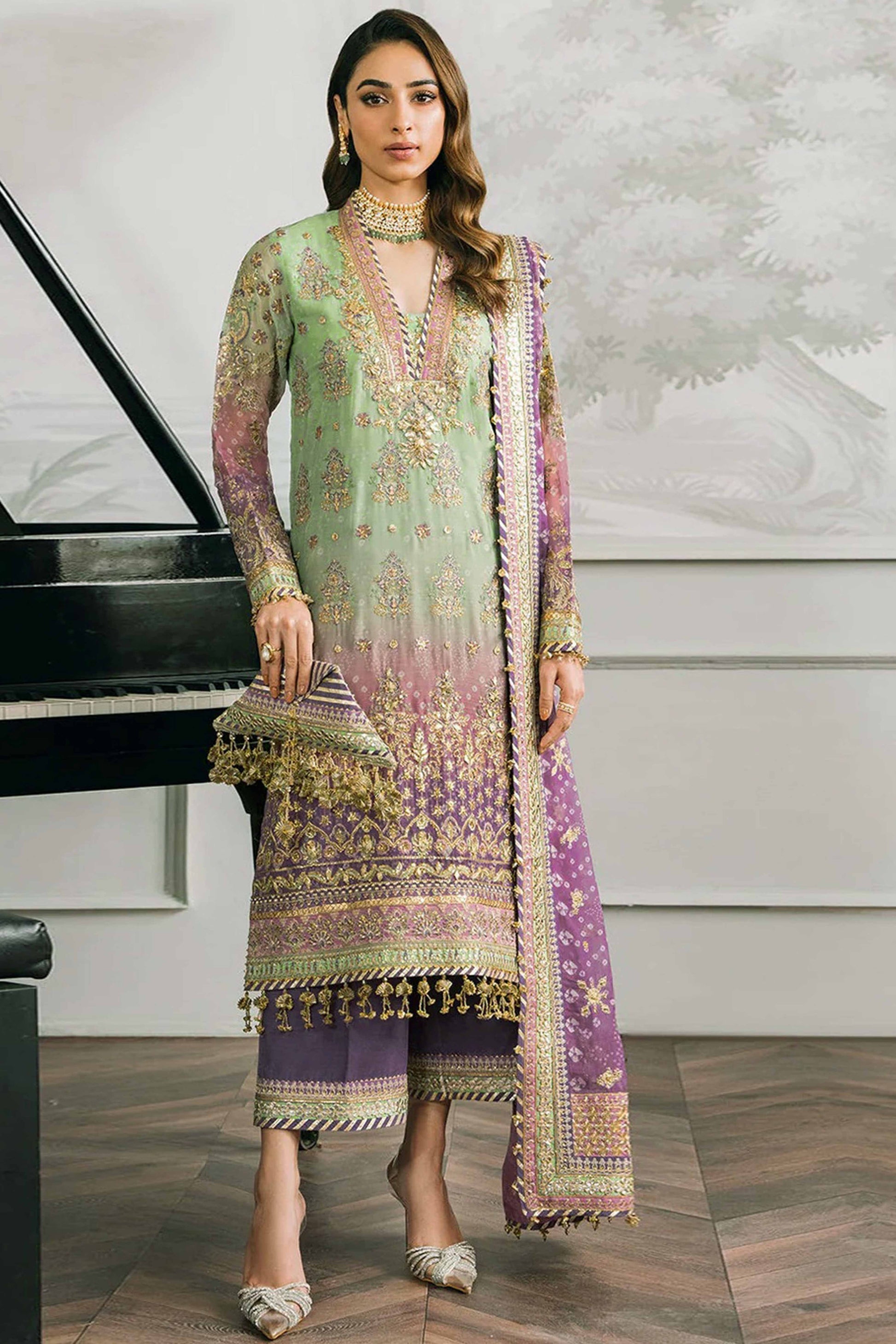 green-digital-print-with-sequins-embroidery-georgette-semi-stitched-pakistani-suit