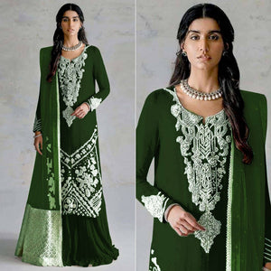 green-embroidered-georgette-pakistani-dress-material