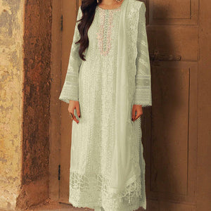 green-embroidered-georgette-semi-stitched-pakistani-suit-2