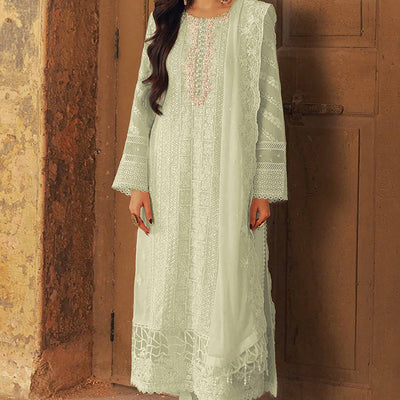 green-embroidered-georgette-semi-stitched-pakistani-suit-2