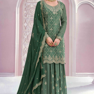 green-sequins-embroidered-chinon-sharara-suit-22