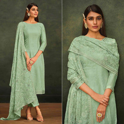 green-swarovski-work-organza-semi-stitched-salwar-suit