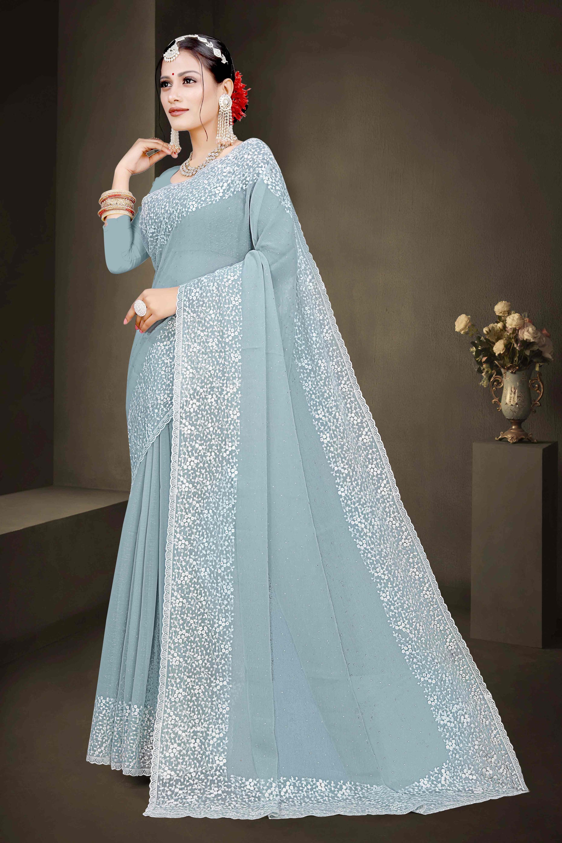 grey-floral-embroidery-with-stonework-chiffon-shimmer-saree-2