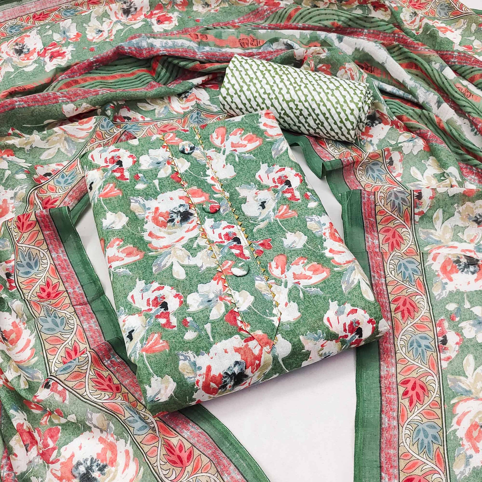 green-floral-printed-pure-cotton-dress-material-3