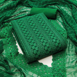 green-floral-sequins-embroidered-georgette-dress-material-7