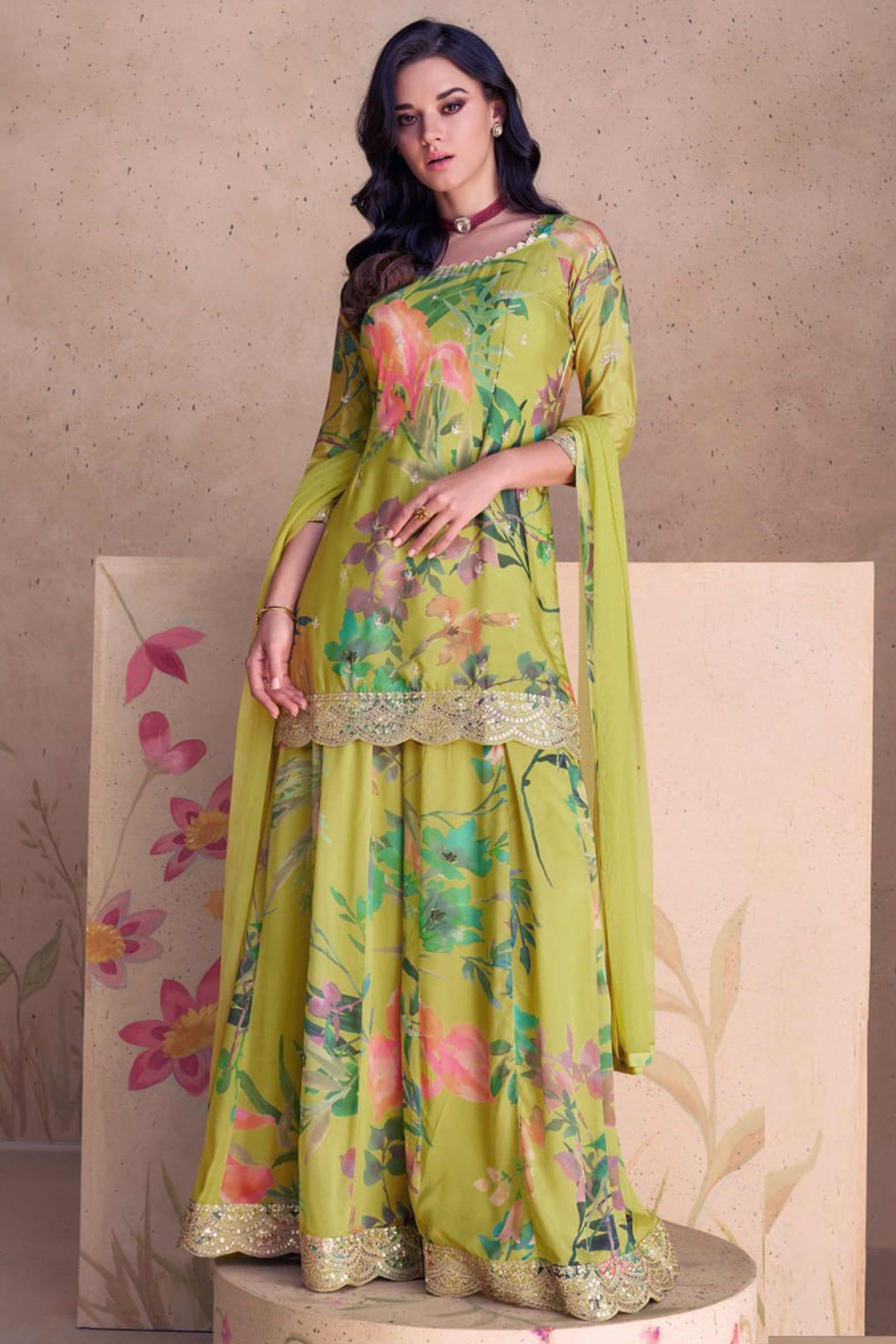 green-floral-digital-print-with-sequins-embroidered-chinon-palazzo-suit
