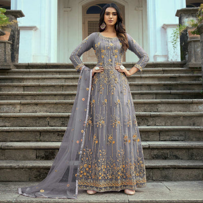 grey-floral-sequins-embroidered-net-semi-stitched-anarkali-suit-1