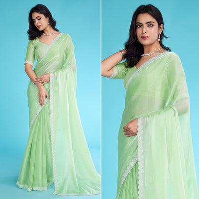 green-solid-with-zarkan-ceramic-pearl-diamond-lace-tissue-saree