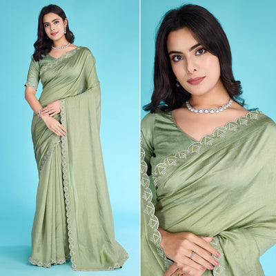 green-solid-with-zarkan-pearl-diamond-lace-khadi-shimmer-saree