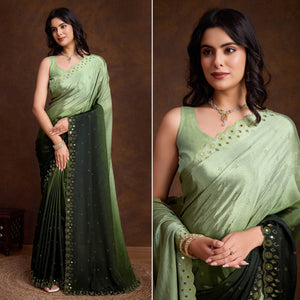 green-ombre-chinon-saree-with-mirror-border