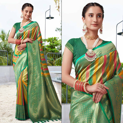green-floral-woven-kanjivaram-silk-saree-1