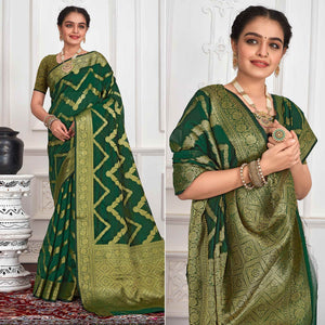 green-floral-woven-organza-saree-15