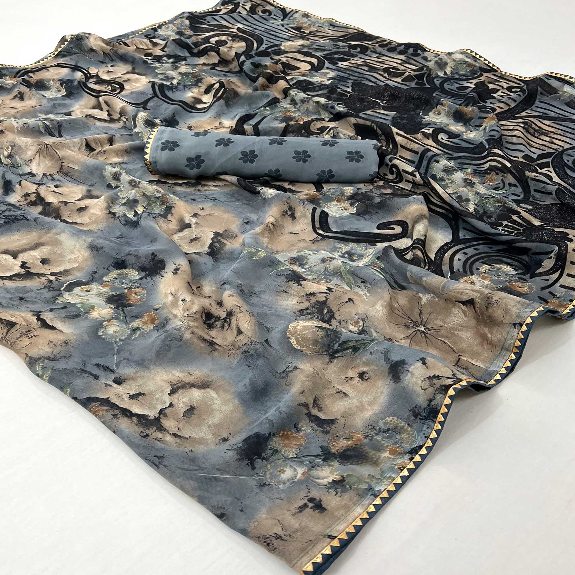grey-floral-printed-georgette-saree-13