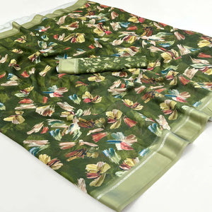green-digital-printed-georgette-saree-5