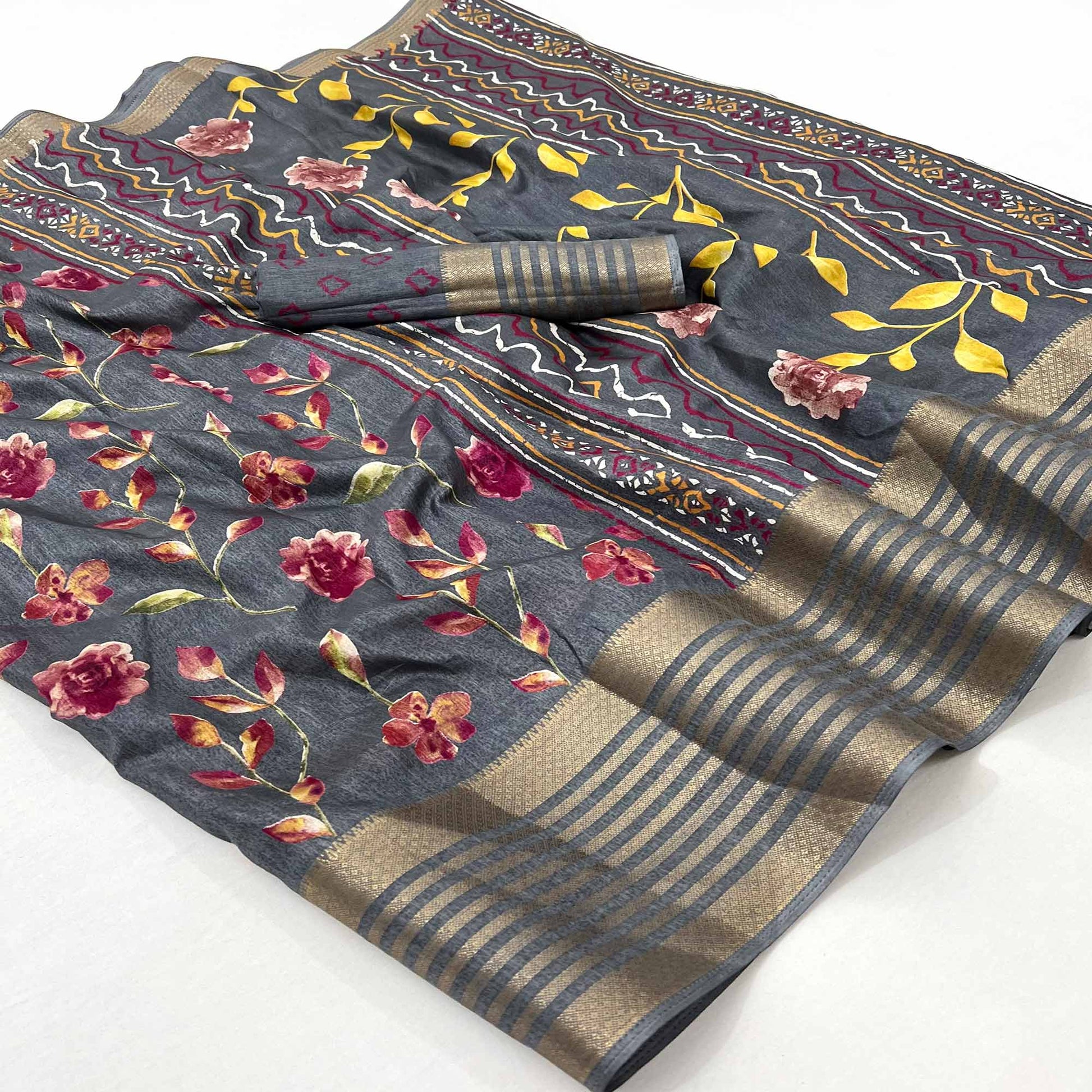 grey-floral-digital-printed-dola-silk-saree