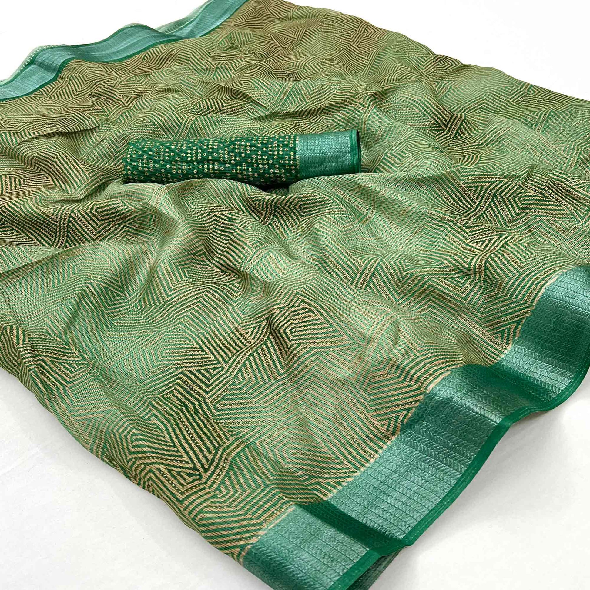 34green-foil-printed-kota-doria-saree