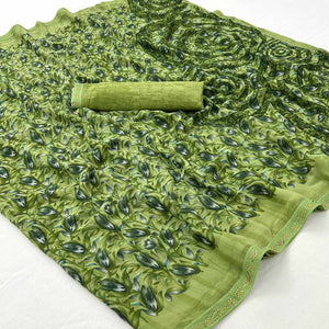 37green-floral-printed-georgette-saree