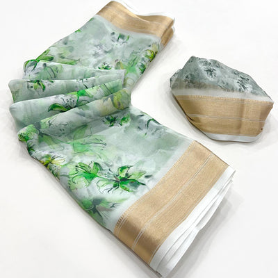 green-floral-digital-printed-georgette-saree-with-zari-border