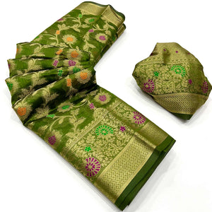 green-floral-woven-organza-saree-16