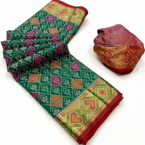 green-woven-cotton-silk-patola-saree-1