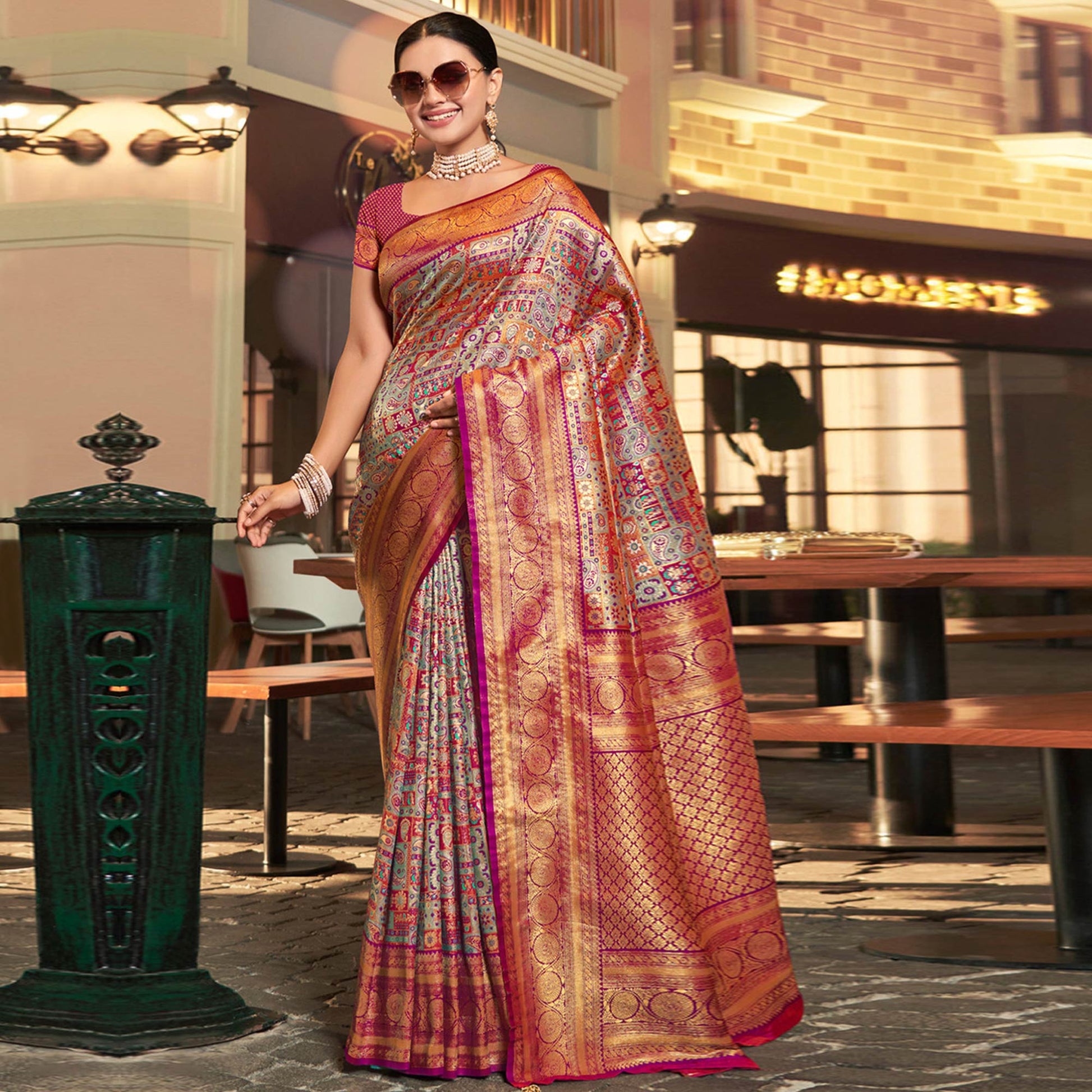 grey-floral-woven-kanjivaram-silk-saree-1