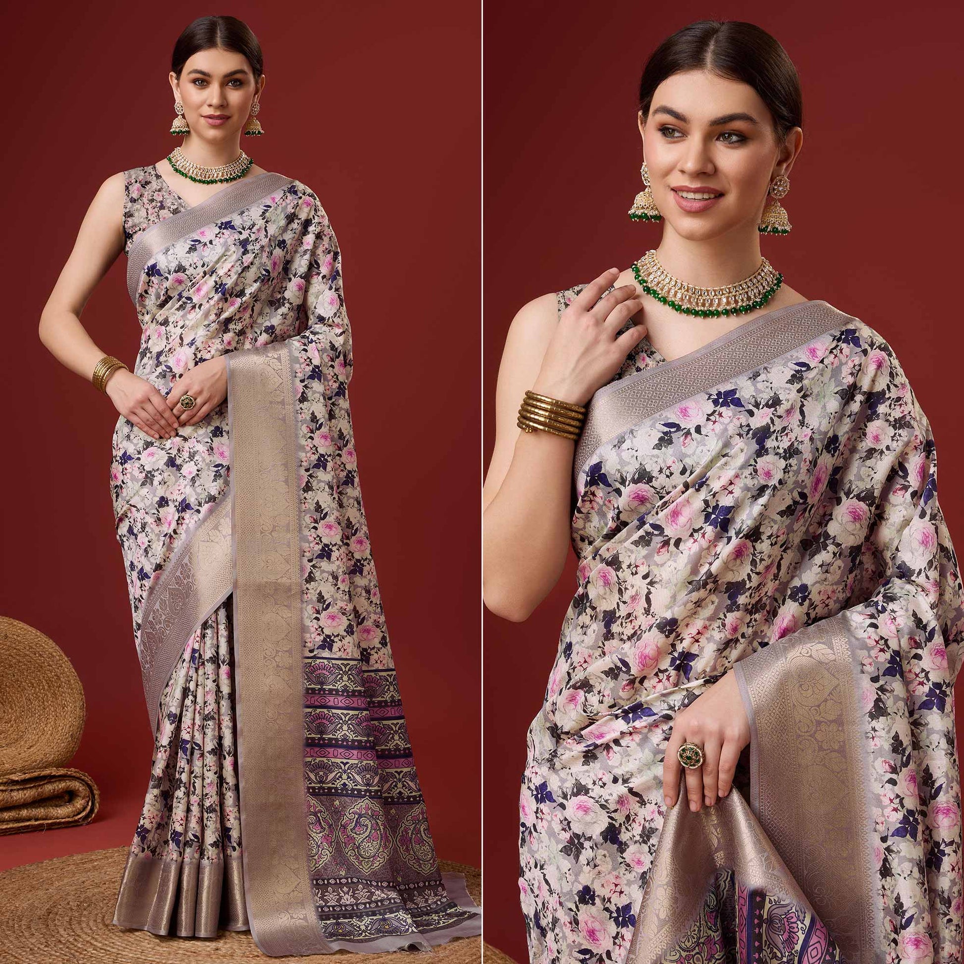 grey-digital-printed-cotton-silk-saree-with-border