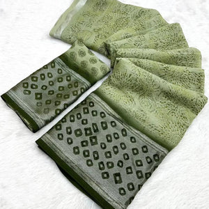 green-floral-printed-chiffon-saree-41