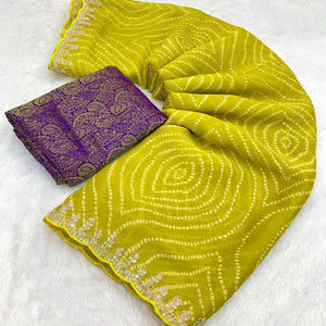 green-bandhani-printed-chiffon-saree-with-sequins-embroidered-border-6