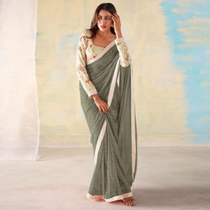 grey-foil-printed-georgette-saree-with-embroidered-border