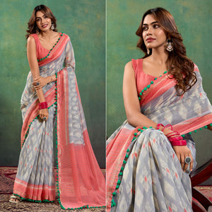 grey-ikkat-printed-mul-mul-cotton-saree